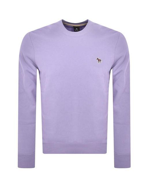 Paul Smith Purple Regular Fit Sweatshirt for men
