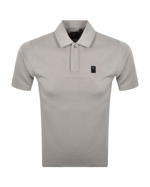 Luke 1977 Gray Breathtaking Polo T Shirt for men