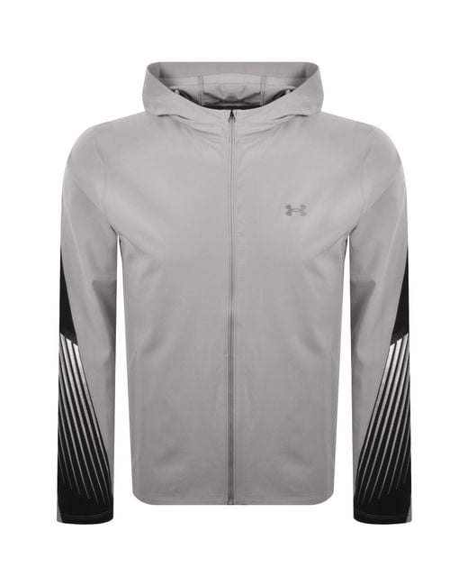 Under Armour Gray Velociti Storm Jacket for men