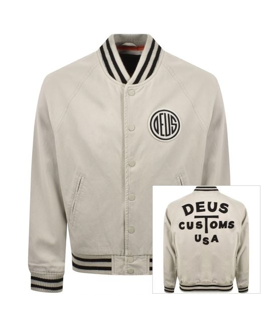 Deus Ex Machina Gray Liberty Jacket for men