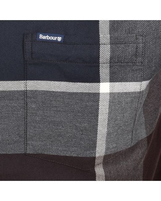 Barbour Black Dunoon Tailored Shirt for men