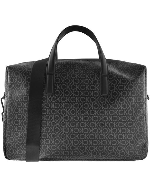 Calvin Klein Black Weekender Bag for men