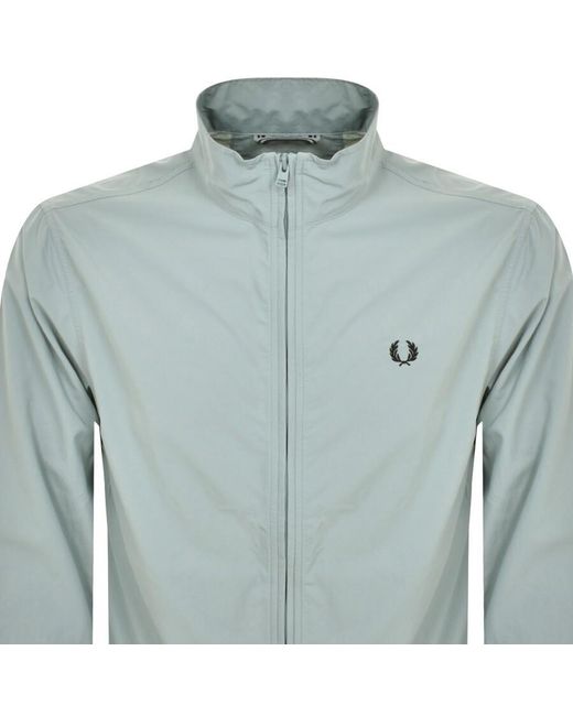 Fred Perry Blue Woven Track Jacket for men