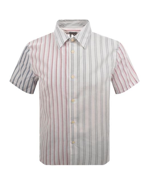 Paul Smith Gray Short Sleeve Shirt for men
