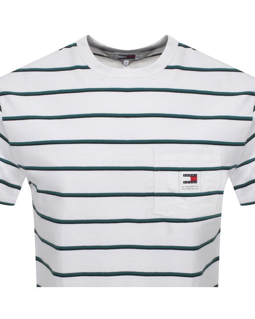 Tommy Hilfiger Blue Easy Stripe T Shirt for men