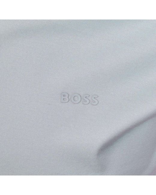 BOSS BUSINESS Blue Boss Penrose 38 Polo T Shirt Light for men
