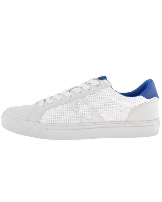HUGO White Morrie Tennis Trainers for men