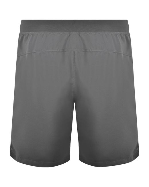 Under Armour Gray Launch 7 Shorts for men