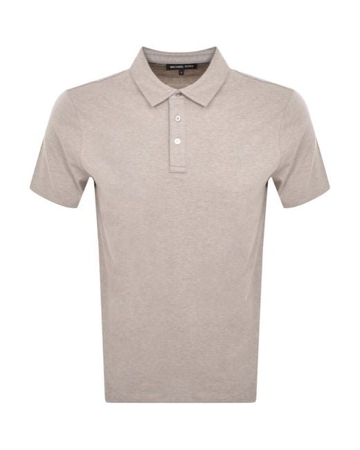 Michael Kors Gray Sleek Polo T Shirt for men