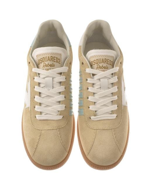 DSquared² Natural Rebel Trainers for men