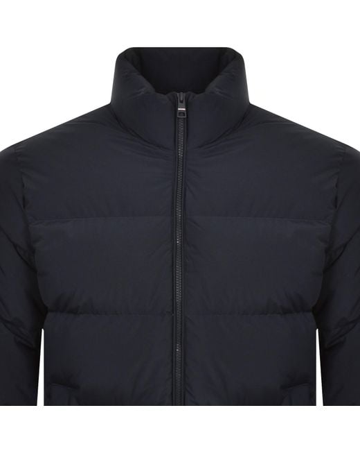 Tommy Hilfiger Blue Down Puffer Coat for men