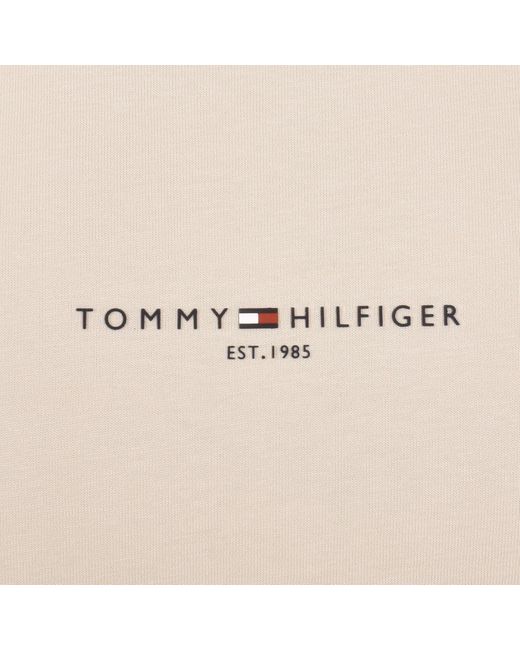 Tommy Hilfiger Natural Tipped T Shirt for men