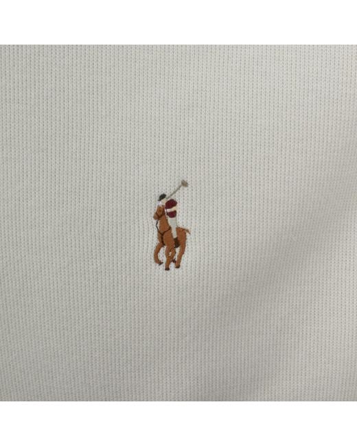 Ralph Lauren Gray Quarter Zip Knit Jumper for men