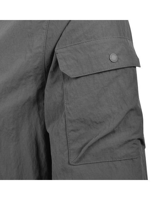 Barbour Gray Argyll Showerproof Jacket for men