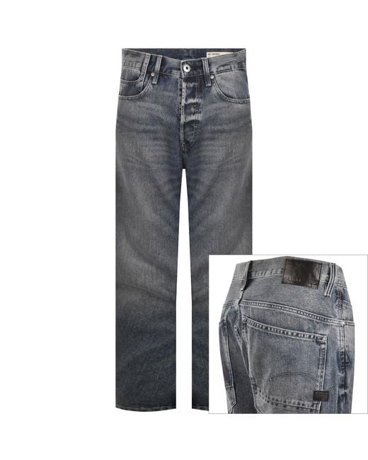 G-Star Gray G-Star Arc 3D Tapered Jeans for men