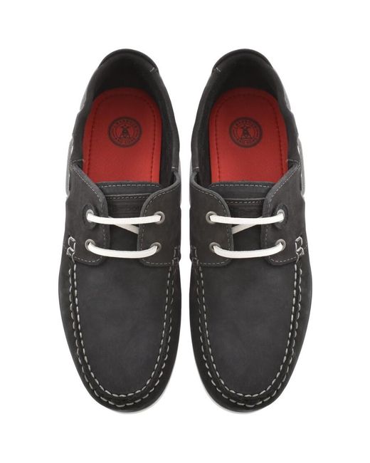 Barbour Black Suede Wake Shoes for men