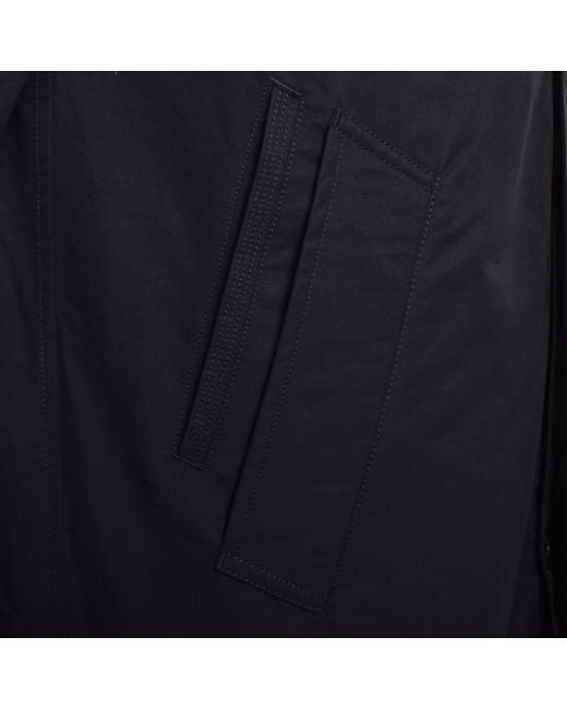 Paul Smith Black Showerproof Coat for men