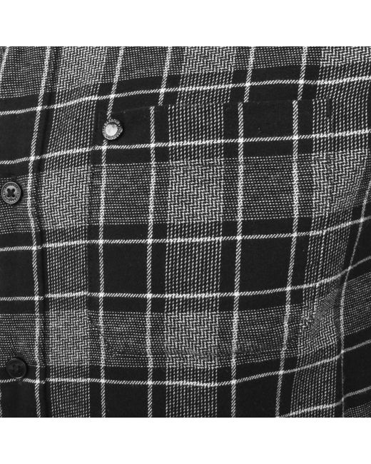 Barbour Black Basset Shirt for men
