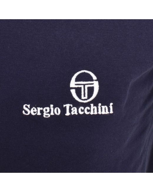 Sergio Tacchini Blue Daytone Funnel Top for men