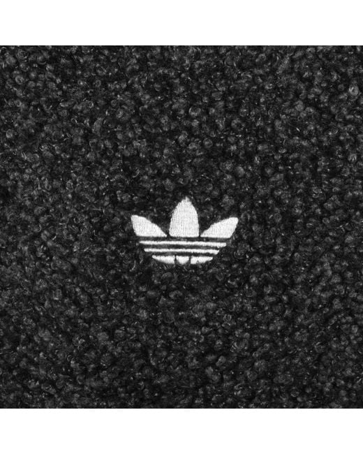 Adidas Originals Black Boucle Firebird Track Top for men