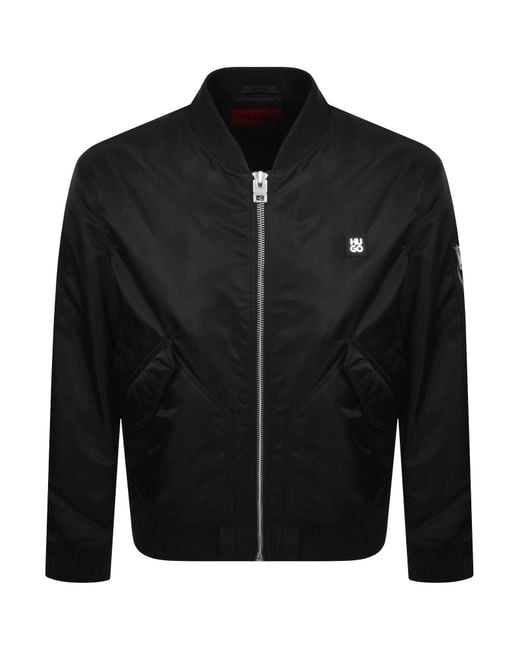 HUGO Black Badam2611 Bomber Jacket for men