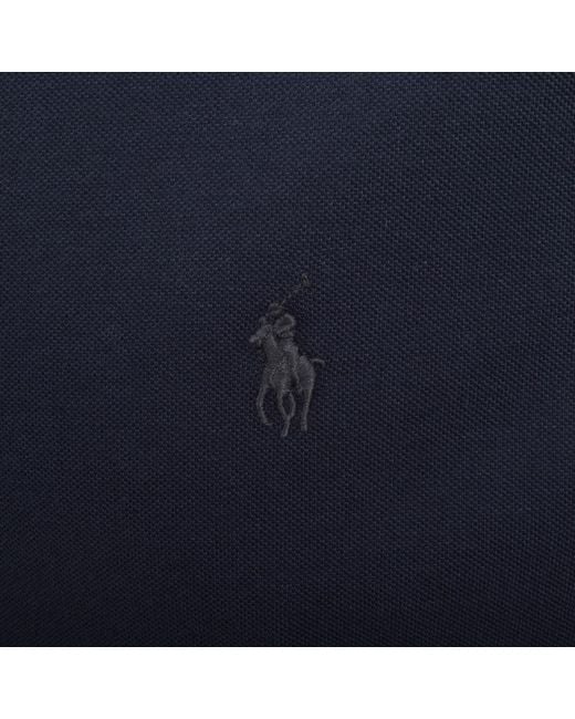 Ralph Lauren Blue Short Sleeve Sport Shirt for men