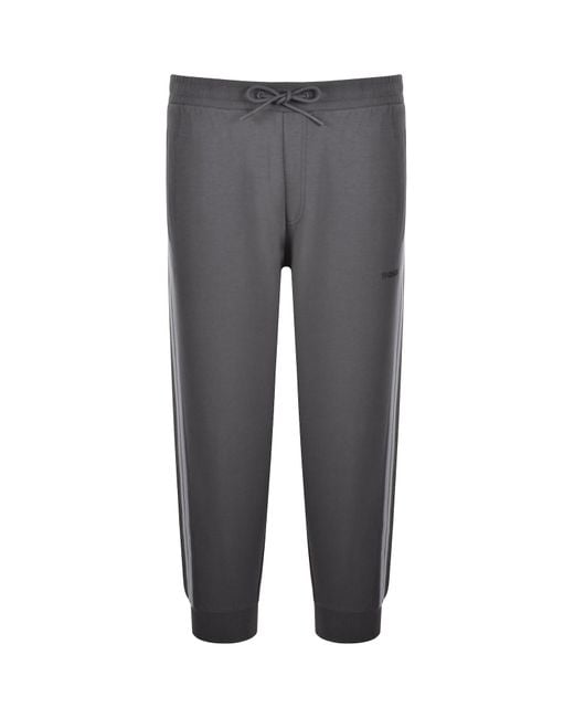 Boss Gray Boss Full Zip Tracksuit Set for men