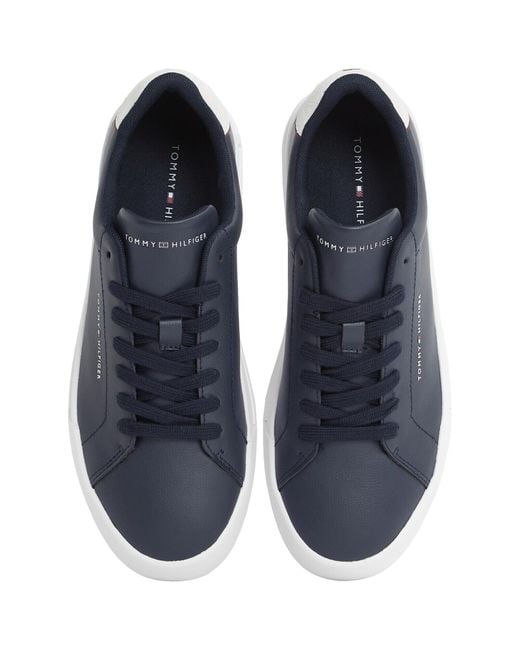 Tommy Hilfiger Blue Court Trainers for men