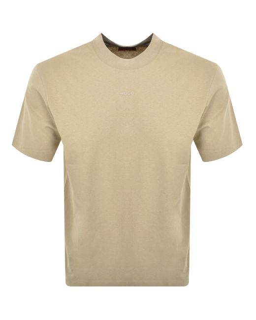 HUGO Natural Dapolino T Shirt for men