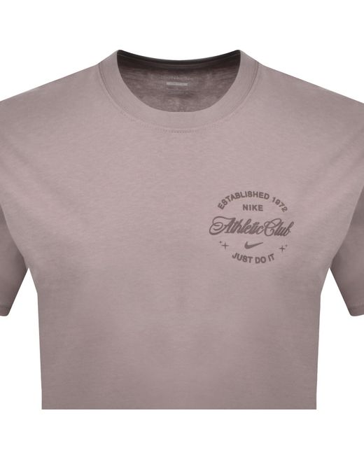 Nike Purple M Nk T Shirt for men