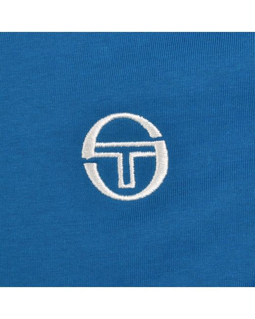 Sergio Tacchini Blue Grello T Shirt for men