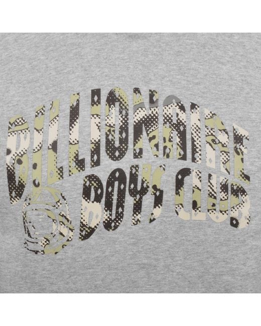 BBCICECREAM Gray Camo Arch Logo Hoodie for men