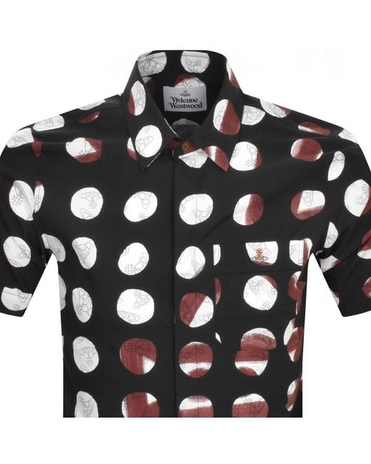 Vivienne Westwood Black Short Sleeved Shirt for men