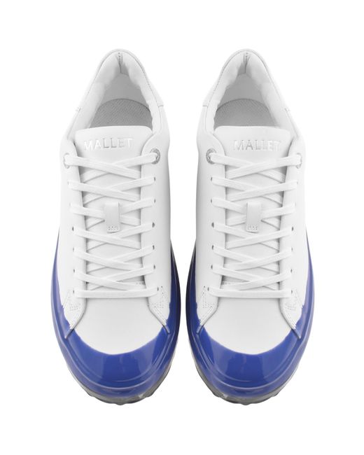 Mallet White London Grftr Lite Trainers for men