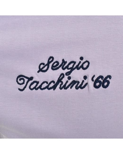 Sergio Tacchini Purple Orion Davis T Shirt for men