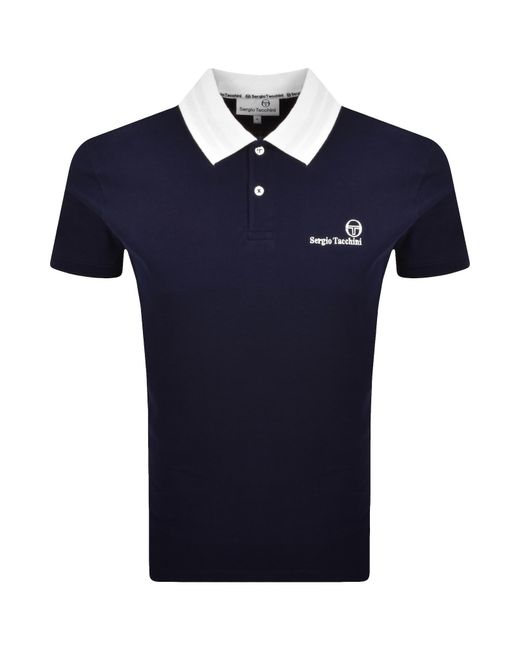 Sergio Tacchini Blue Bondi Polo T Shirt for men