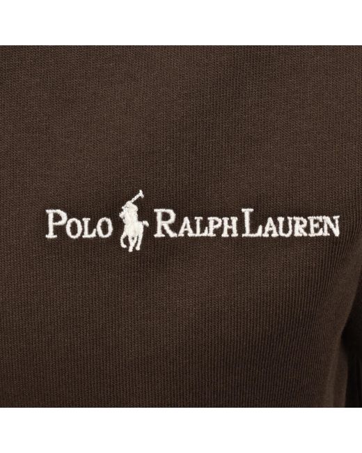 Ralph Lauren Black Relaxed Fit T Shirt for men