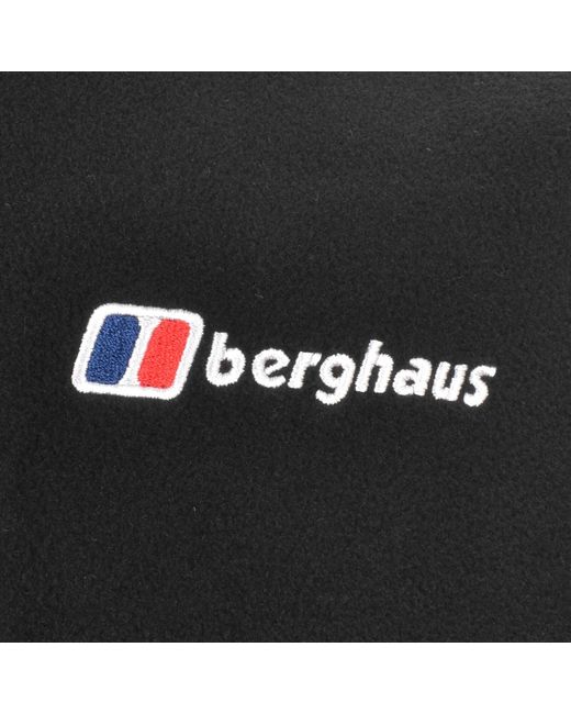 Berghaus Black Prism Micro Half Zip Sweatshirt for men