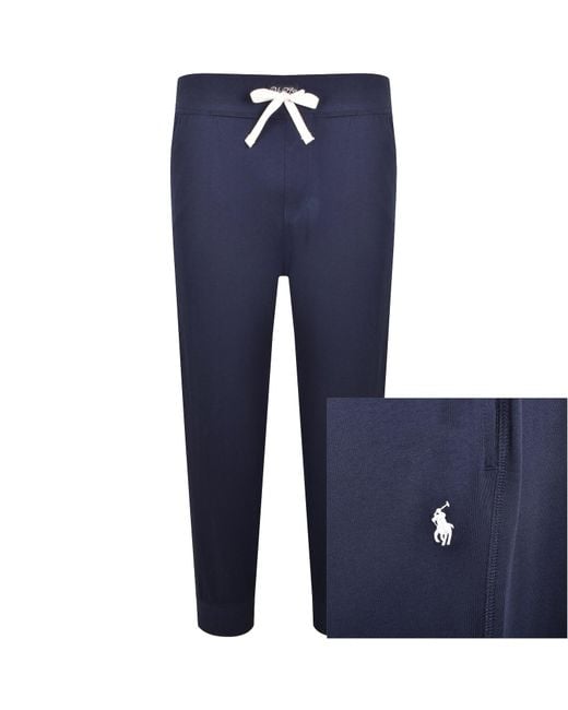 Ralph Lauren Blue Jogging Bottoms for men