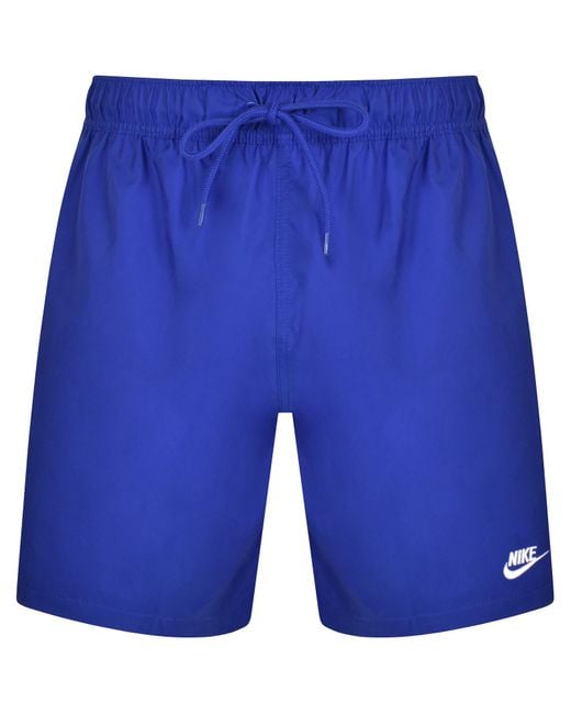 Nike Blue Club Flow Swim Shorts for men