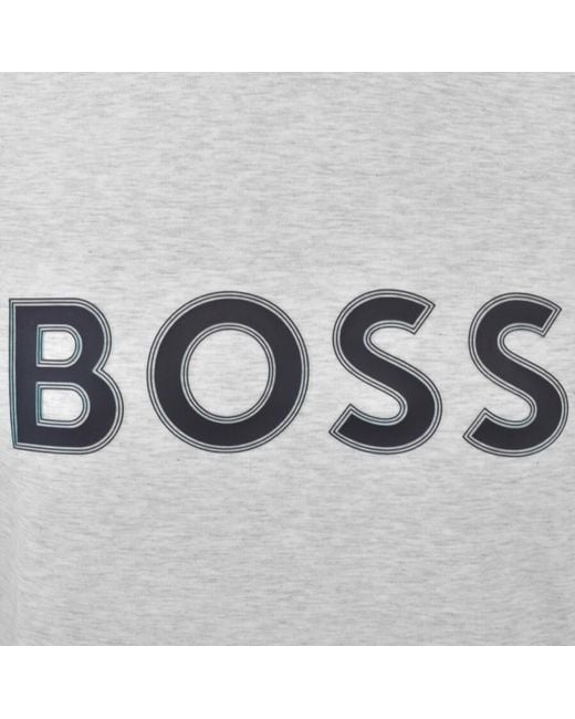 Boss Gray Boss Soody 1 Hoodie for men