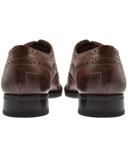 Ted Baker Brown Amaiss Brogues Shoes for men