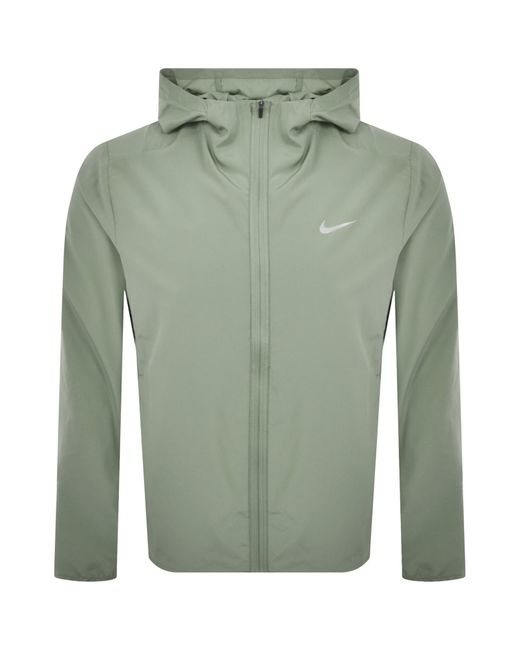 Nike Green Training Form Dri Fit Hooded Jacket for men