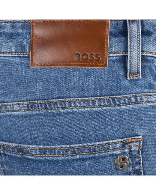 Boss Blue Boss Delaware Planet Slim Fit Jeans for men
