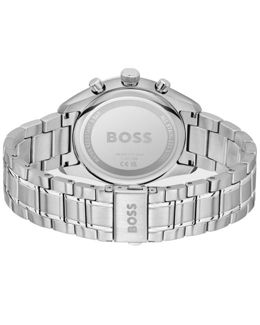 BOSS BUSINESS Metallic Boss Grand Prix 44 Watch for men