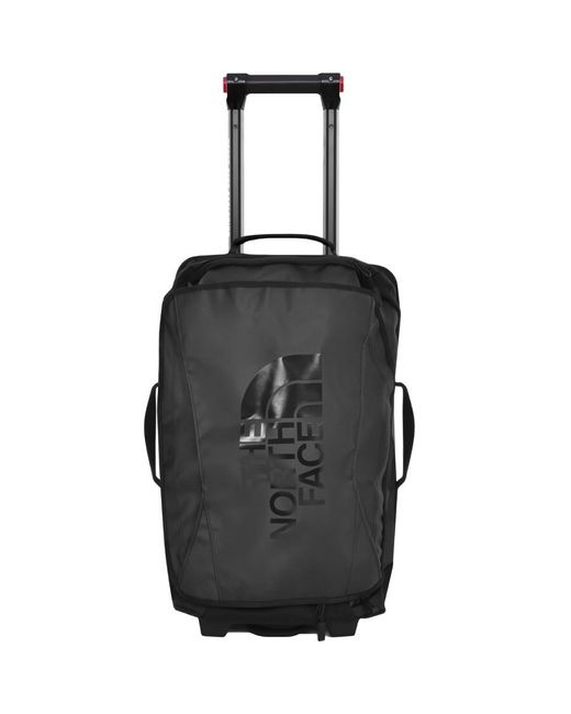 The North Face Black Rolling Thunder Suitcase for men