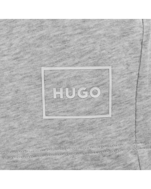 HUGO Gray Laze Shorts Light for men