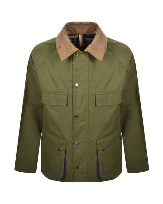 Barbour Green X Paul Smith Sugarlump Bedale Jacket for men