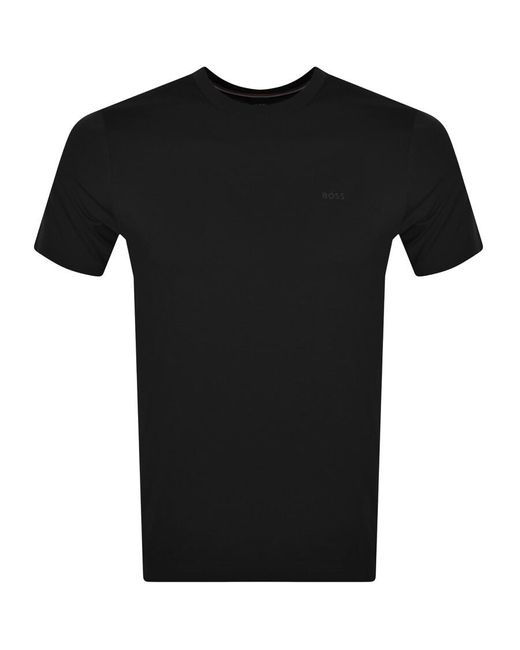 BOSS BUSINESS Black Boss Thompson 1 T Shirt for men