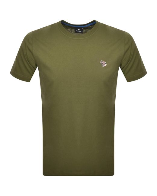 Paul Smith Green Regular Fit T Shirt for men